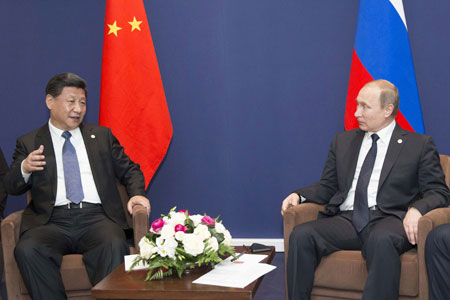 Xi et Poutine conviennent de renforcer la coopération en matière de lutte contre 
le terrorisme