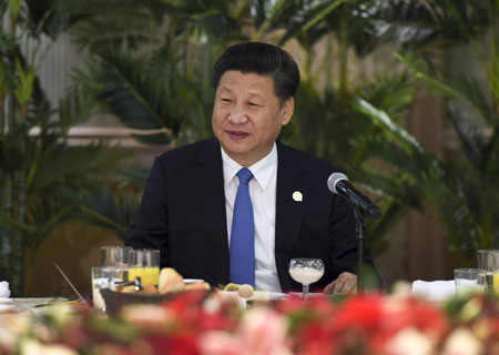 Le président chinois discute de la stratégie de développement avec les dirigeants africains