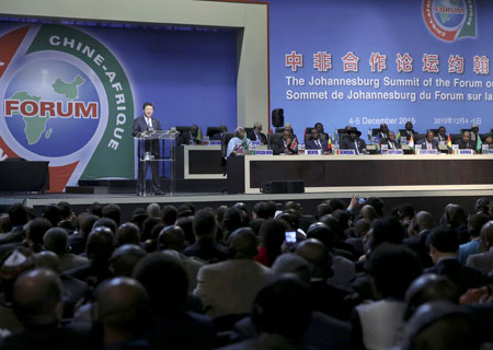 Le président chinois définit les cinq piliers du développement des relations sino-africaines