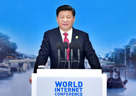 Le président chinois défend la cyber-souveraineté et l'absence d'hégémonie sur Internet