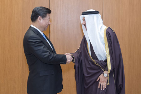 Xi Jinping discute de la coopération commerciale et énergétique avec le chef du CCG