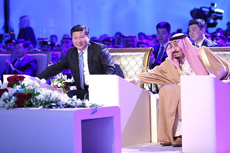 Le président chinois a visité un palais historique et inauguré une raffinerie en 
Arabie saoudite