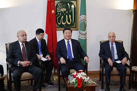 La Chine soutient le monde arabe pour qu'il résolve ses problèmes par lui-même, affirme 
le président chinois