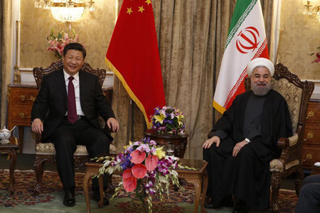 La Chine et l'Iran élèvent leurs relations au niveau du partenariat startégique global