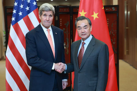 Rencontre du ministre chinois des AE et du secrétaire d'Etat américain à Beijing