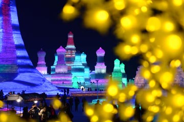 Photos - Sculptures de glace magnifiques à Harbin