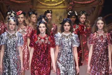 Semaine de la mode de Milan: Défilé Dolce&Gabbana