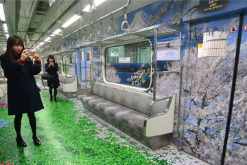 En images : le métro de Séoul se met sur son 31