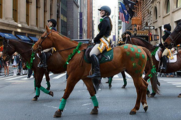 Le défilé de la Saint-Patrick à New York