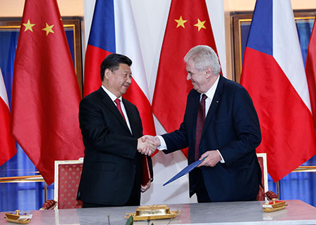 La Chine et la République tchèque forment un partenariat stratégique