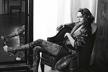 Kristen Stewart sous l'objectif de Karl Lagerfeld