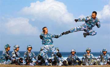 En images : le quotidien des soldats sur les îles Xisha
