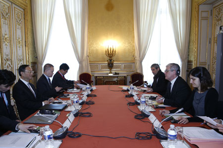 Un nouveau cycle de Dialogue stratégique sino-français a eu lieu à Paris