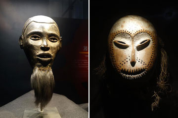 Chine : une exposition de masques rares de l'Afrique centrale à Guangzhou