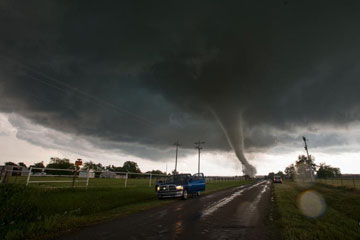 Photos - Une tornade dans l'Oklahoma aux Etats-Unis