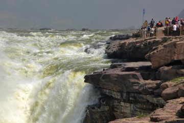 Photos: Paysages de la cascade Hukou sur le fleuve Jaune