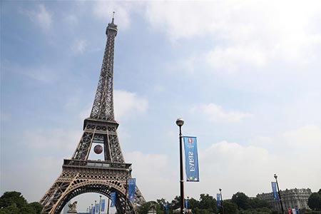 Paris à la veille de l'Euro 2016