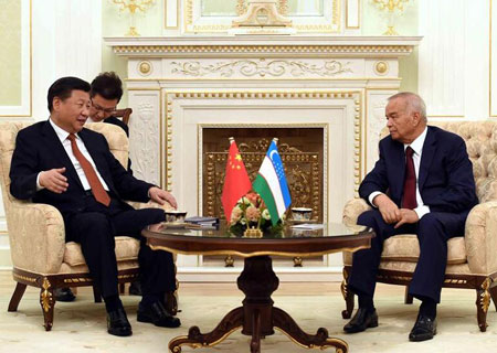 Chine et Ouzbékistan élèvent leurs relations au rang de partenariat stratégique global