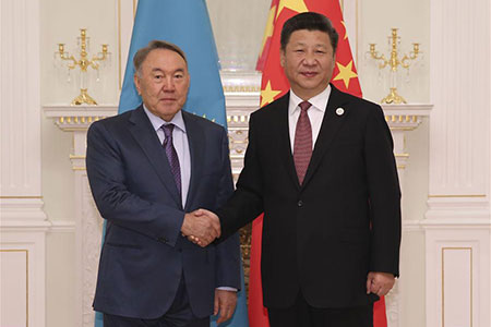 La Chine et le Kazakhstan s'engagent à aligner leurs stratégies de développement
