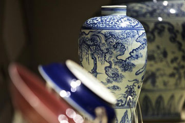 Exposition de porcelaine ancienne chinoise à Rome