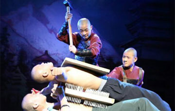 Un spectacle de kung-fu Shaolin présenté en Afrique du Sud