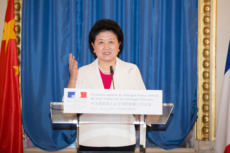 Davantage de Chinois étudieront en France avec bourses du gouvernement chinois