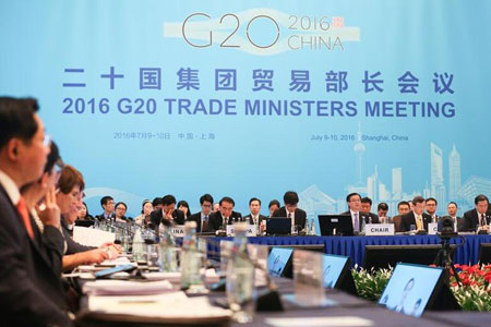 Les ministres du Commerce du G20 se rencontrent pour renforcer la coopération 
commerciale