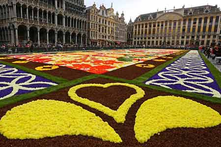 Belgique : Tapis de Fleurs 2016