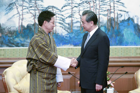 L'établissement au plus tôt des relations diplomatiques entre la Chine et le Bhoutan 
bénéficiera à la stabilité régionale