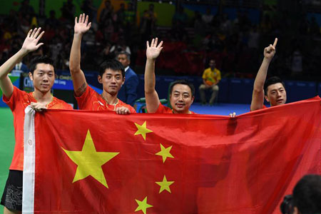 4ème médaille d’or chinoise en tennis de table