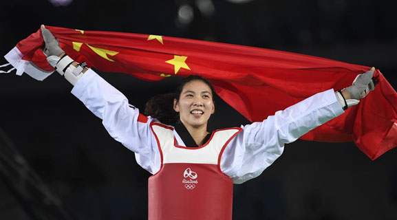 JO-2016 - Taekwondo/+67 kg dames: l'or pour la Chinoise Zheng Shuyin