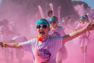 Photos - la « Color Run » à Sydney