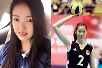 Les joueuses chinoises de volley-ball, fortes et élégantes