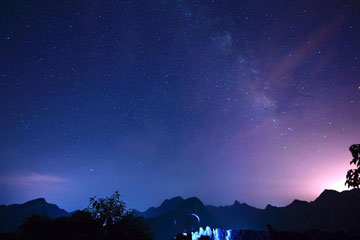 Chine : ciel étoilé dans le sud-ouest