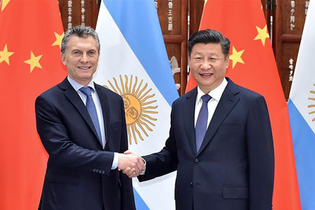 Xi Jinping rencontre le président argentin avant le sommet du G20