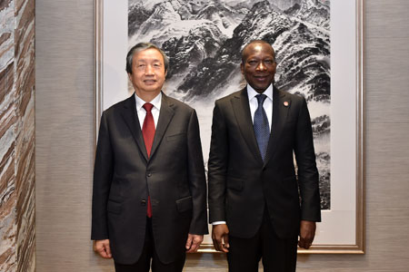Un vice-PM chinois rencontre le président béninois