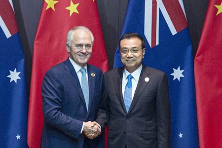 Le PM chinois appelle au soutien de l'Australie pour élargir le consensus avec l'ASEAN