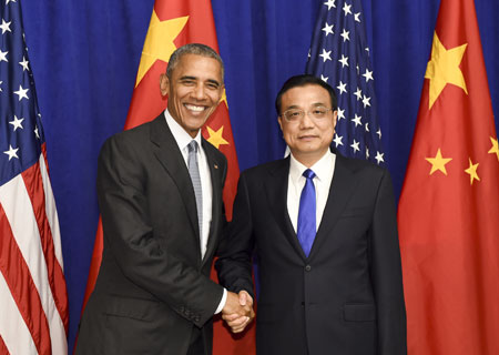 Le Premier ministre chinois rencontre le président américain à New York