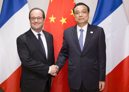 La Chine et la France s'engagent à promouvoir le projet de centrale nucléaire de 
Hinkley Point