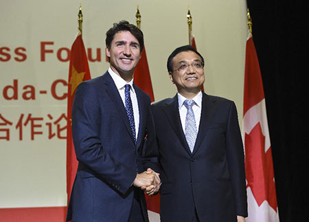 Le PM chinois envisage un accord de libre-échange avec le Canada