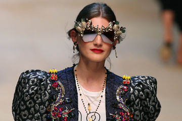 Défilé Dolce&Gabbana lors de la semaine de la mode de Milan