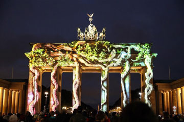 Allemagne : Festival des lumières à Berlin