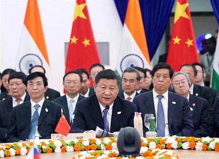 Le président chinois appelle les BRICS à consolider leur confiance mutuelle et à 
relever les nouveaux défis
