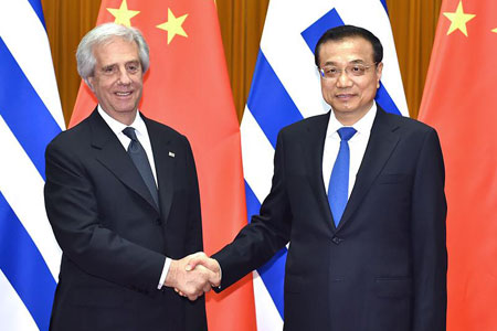 La Chine et l'Uruguay s'engagent à étendre leur coopération sur le commerce et l'investissement