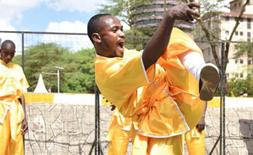 Festival de kung-fu à Nairobi