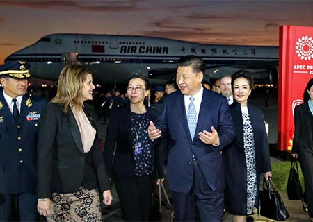 Xi Jinping au Pérou pour une réunion de l'APEC et une visite d'Etat