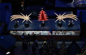 Allemagne: marché de Noël à Francfort