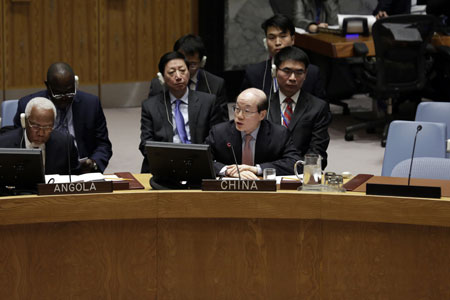 L'ambassadeur de Chine à l'ONU appelle à éviter de politiser la crise humanitaire syrienne