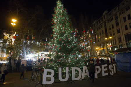 Ambiance de Noël à Budapest