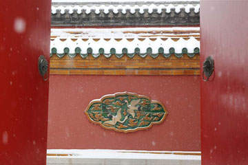 Photos - Paysages de neige au Palais impérial de Shenyang en Chine